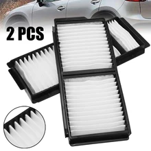 Automobiles Filters Set 2pcs White Cabin Air Filter For Mazda 3 Mazda 5 OEM:BP4K-61-J6X Automobiles Filters Set 2pcs White Cabin Air Filter For Mazda 3 Mazda 5 OEM:BP4K-61-J6X