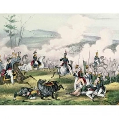 Battle of Palo Alto California 8 мая 1846 постер печать (24x18) | Дом и сад