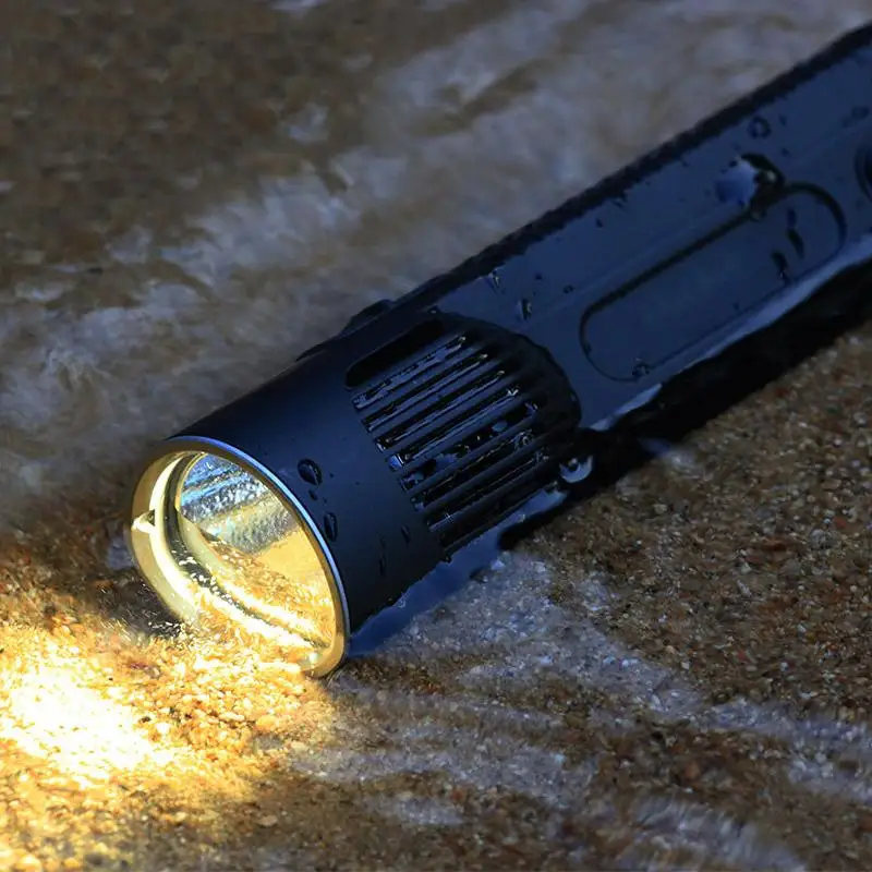 Светодиодный фонарь Thorfire T6 с 3 режимами, 10 Вт, яркий светодиодный фонарик из алюминиевого сплава, заряжаемый через USB, для активного отдыха на велосипеде, портативный фонарь, аккумулятор 18650