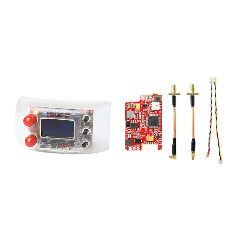

FuriousFPV TrueD 2.4G Diversity Receiver System W/ Long Range 2.4G VTX Combo for FatShark Attitude RC Drone Spare Parts Accs