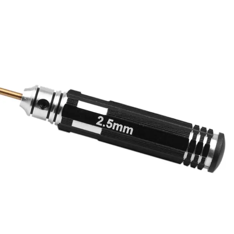 1pc Hex Wrench Driver 0.9mm White Steel Allen Screwdriver For R//C Helicopter