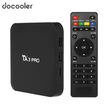 ТВ-приставка Docooler TX3 PRO Android 7,1 Amlogic S905W четырехъядерный 1 ГБ/8 ГБ Android ТВ приставка WiFi смарт-медиаплеер Приставка Smart tv