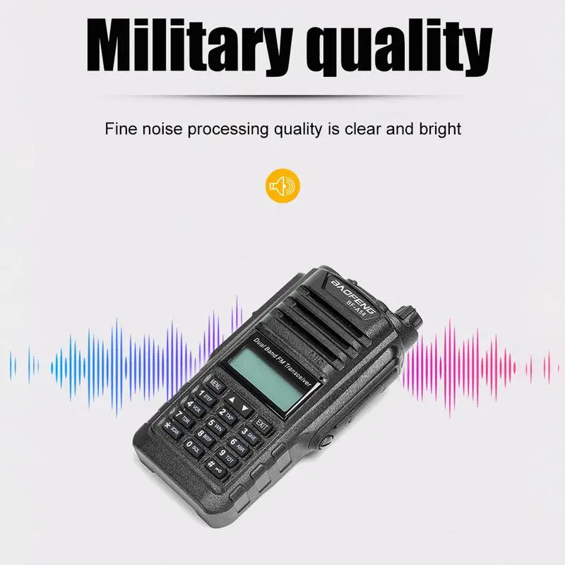 

Waterproof Outdoor Walkie-Talkie Ip67 Professional Two Way Radio For Camping Hiking 1-10km Military Quality EU US UK AU Standard