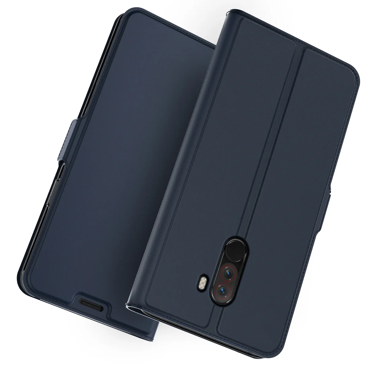 Глобальная версия Xiaomi POCOPHONE F1 POCO чехол из искусственной кожи с откидной