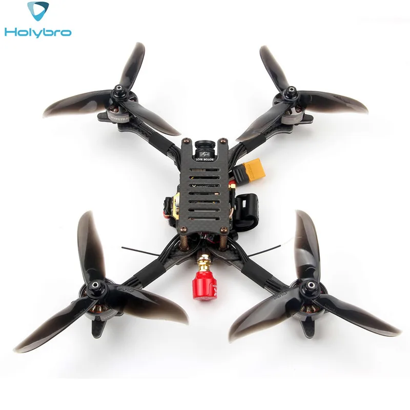

Original Holybro Kopis 2 ROTOR RIOT Edition Kakute F7 4-6S FPV Racing Drone BNF w/ Frsky RXSR Receiver