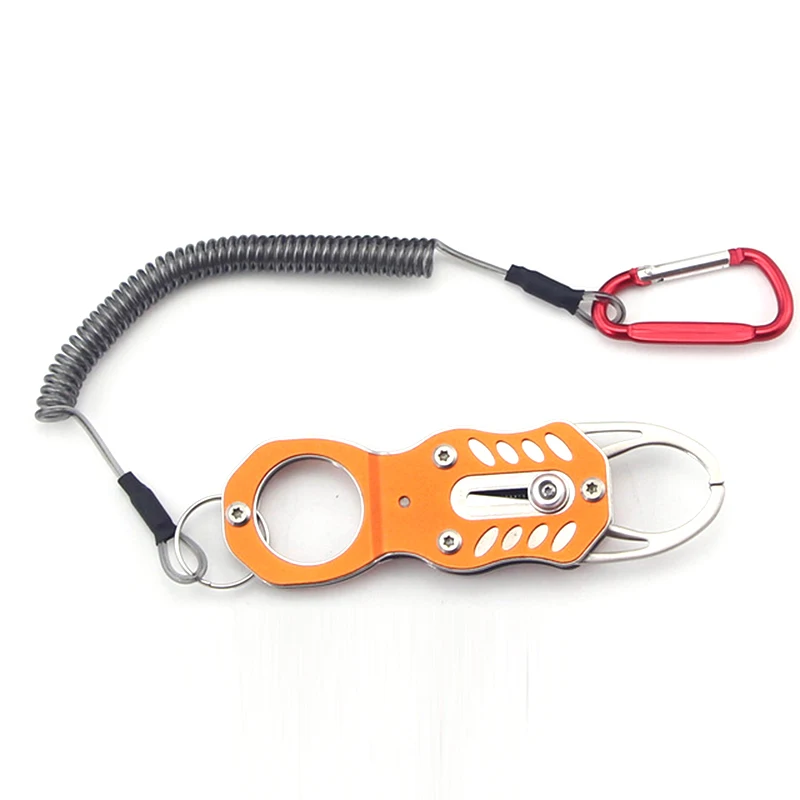 

Fishing Gripper Portable Aluminum Alloy Mini Fishing Lip Grip Fishing Accessories Tools Tackle Fish Lip Gripper 2018 New Arrvial