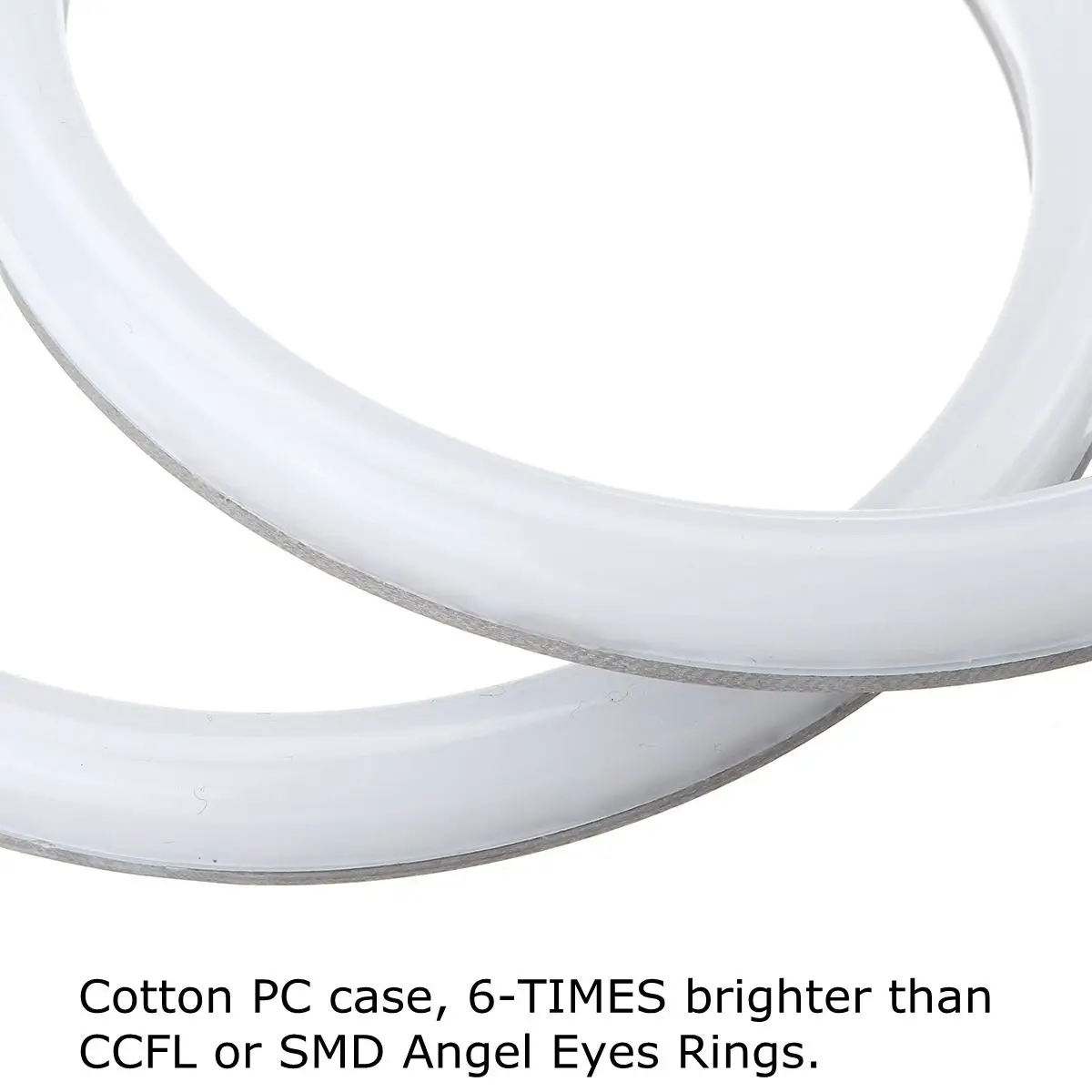  4X131mm Car Auto Halo Rings Cotton Lights SMD LED Angel Eyes for BMW E36/E38/E39/E46 RGB Car Stylin - 33007264280