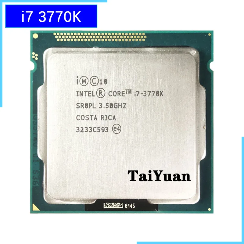 

Intel Core i7-3770K i7 3770K 3.5 GHz Quad-Core CPU Processor 8M 77W LGA 1155