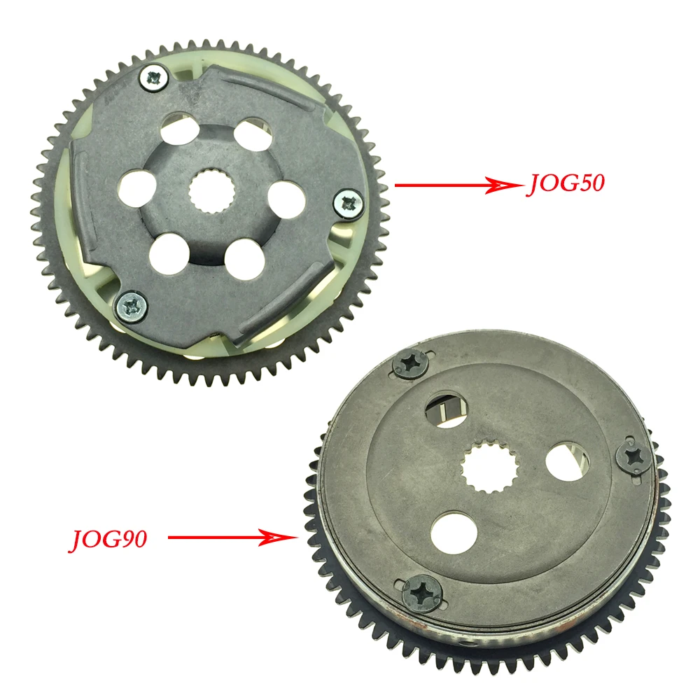 

Overrunning clutch Startup Disk Scooter Engine Clutch 2 stroke JOG50 JOG90 QDP-JOG50 QJ50 (not fit PRO-JOG90 and JOG-4 )