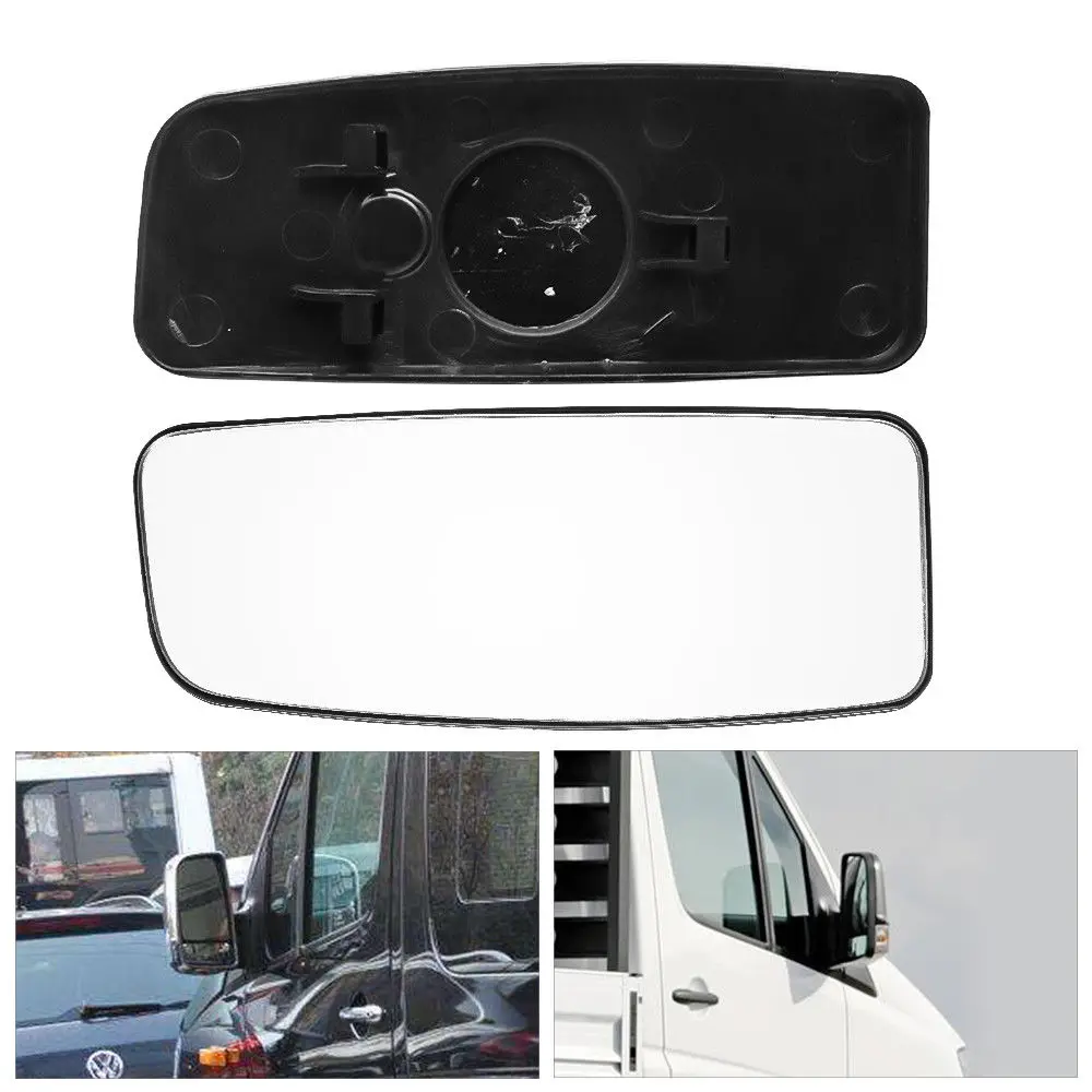 

Fit Mercedes Sprinter Left Passenger Side Wing Mirror Lower Small Glass 2006 on
