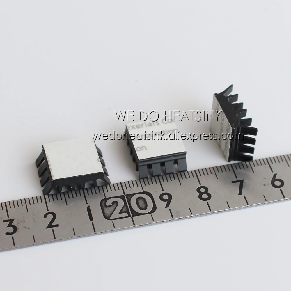 Xbox360 20pcs Spiky Black Aluminum Heatsink For IC VGA Memory Chips DDR 