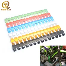 Универсальный Moto Alluminium тепловой щит 61 см мотоциклетная защита выхлопной трубы зажимы для Yamaha Nmax Harley Cb190r Benelli