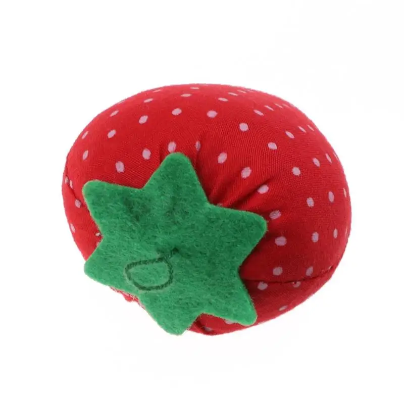 Клубничная игла Pincushion безопасная булавка для вышивки крестиком швейные булавки