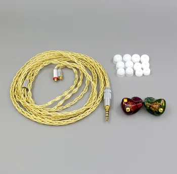 

LN006261 6 Units Speaker BA Armature In Ear Earphone Fit for Cowon Plenue D S 2 M2 M 1 Z2 D3 X9 Q5W O2 A3 iAudio E2 9+ 10