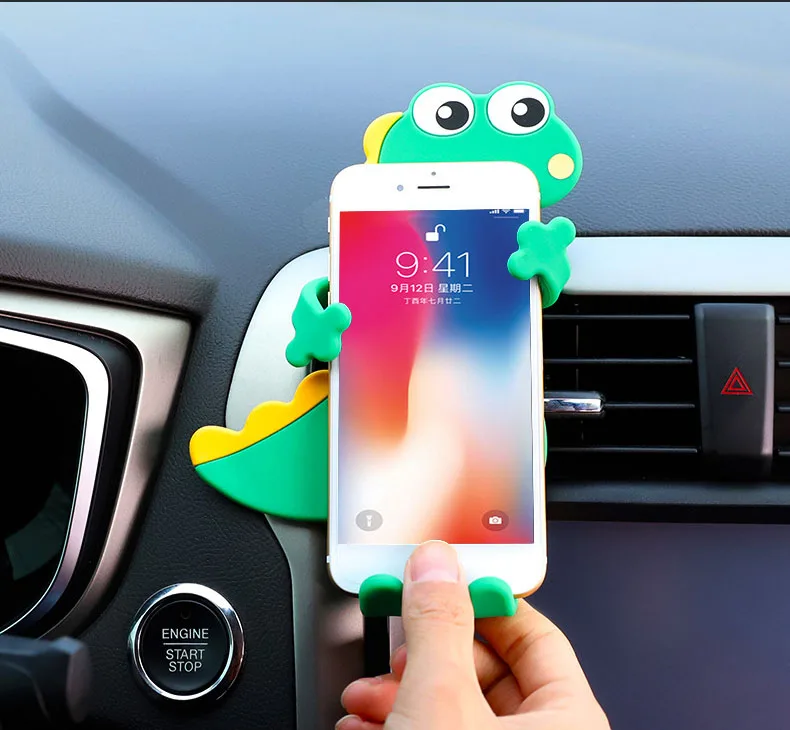 Hot Sale mobile phone holder Gravity Bracket Car Phone Holder Flexible Universal Car Gravity Holder Support Mobile Phone Stand