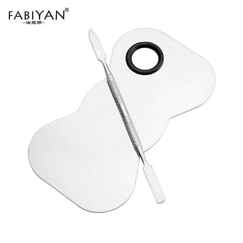 Набор лопатка из нержавеющей стали шпатель стержень смешивание косметический макияж основа кремовые тени лак для ногтей гель инструменты