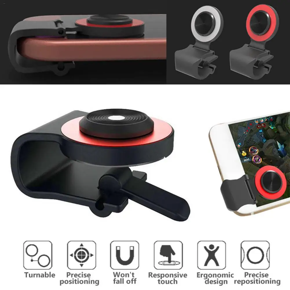 

A9 Del Telefono Mobile Joystick Smartphone Mini Touch Screen Joystick Universale Clip-on Morsetto Per Il Telefono Tablet Arcade