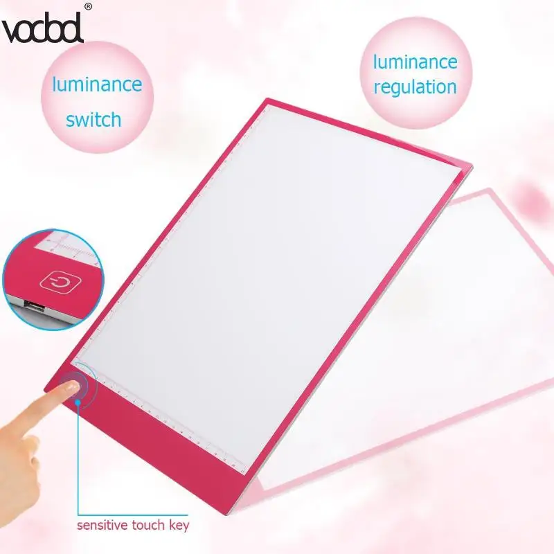

Digital A4 LED Graphic Tablet Writing Painting Drawing Digital Tablet Light Box Tracing Copy Pads Board Artcraft Painting Tools