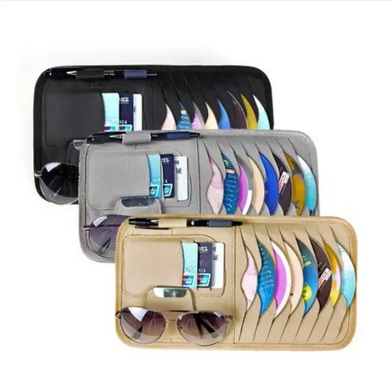 Buy Car Sun Visor Organizer CD Storage Sunglasses