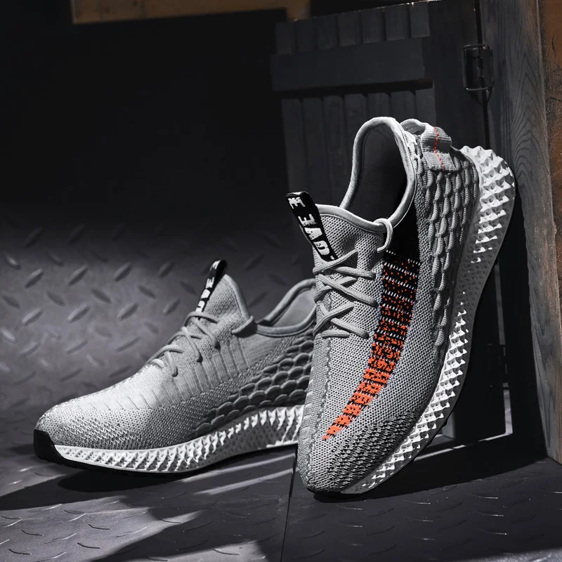 2019 New 4D Print Man Sneakers Men Running Shoes Light Sport Shoes Male Summer Blade Shoes Breathable Outdoor Walking Jogging