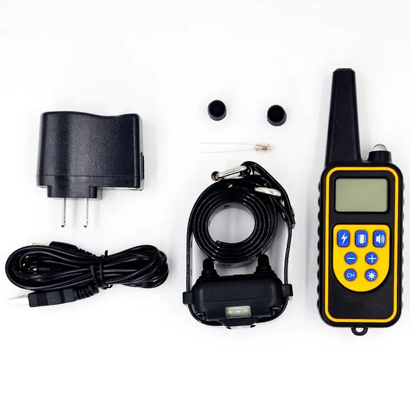 

EastVita Waterproof Pet Dog Electric Shock Training Collar IP7 Depth with Remote Control Dog Device Anti Barking Device r25