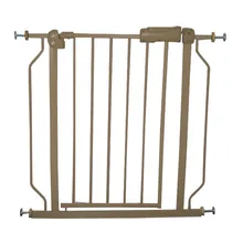 Распродажа безопасные металлические проходные ворота, подходящие пространства между 24," и 26,37" Золотой