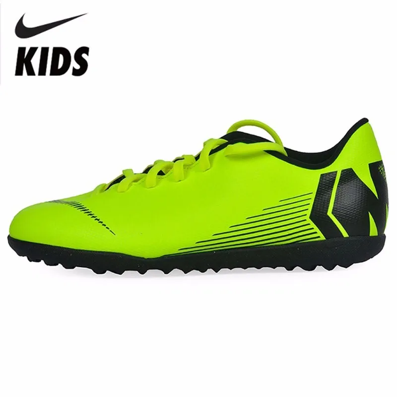 

NIKE JR Mercurial TF Children Teenagers Breathable Comfortable Running Shoes Training Children's Shoes #AH7355-701