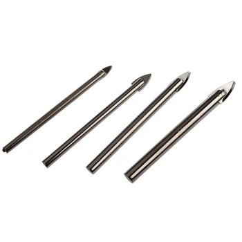 

Glass Drill Metal Ceramic Tile Drill Bits, 4/25'' to 2/5''