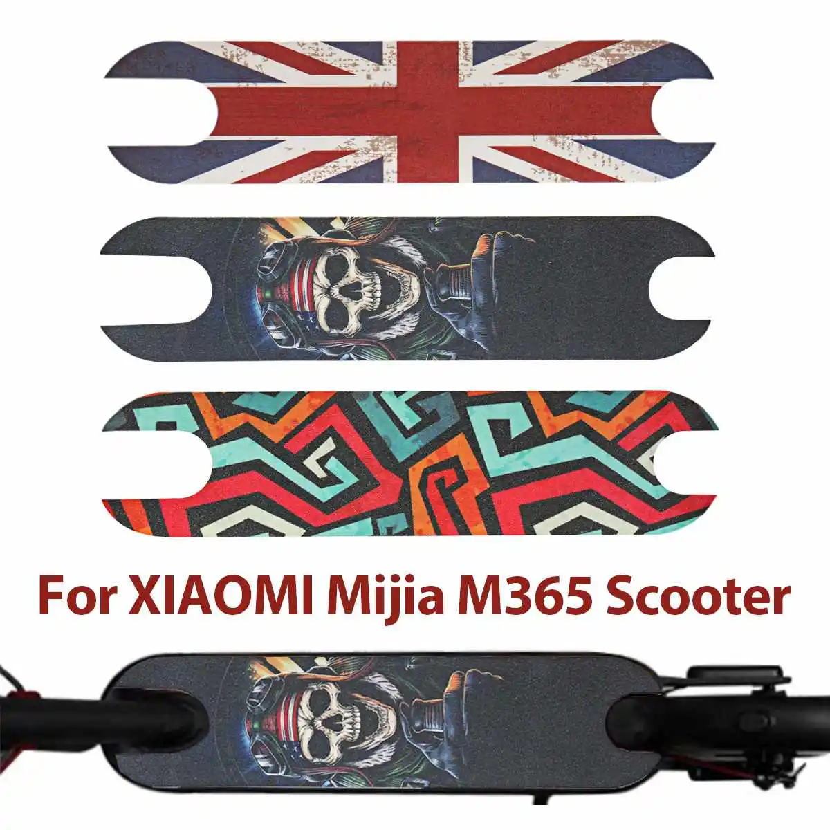 

Electric Scooter Pedal Footboard DIY Stickers Sandpaper for XIAOMI Mijia M365 Scooter Skateboard Grip Tapes Parts Anti-slip