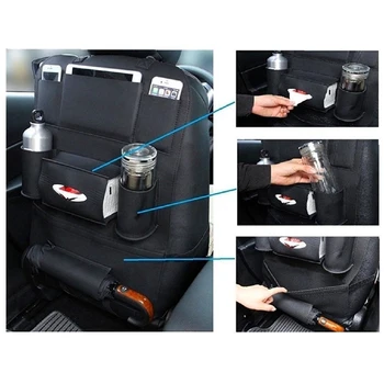 

Pu Leather Car Seat Back Storage Organizer Bag Universal Multifunction Storage Box Stowing Tidying Pocket Auto Styling