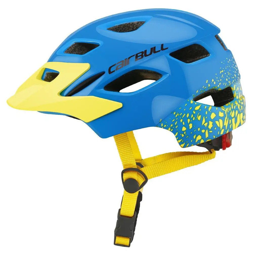CAIRBULL Children Protective Helmet Mountain Road Bike Wheel Balance Scooter Safety Helmet with Tail Light
