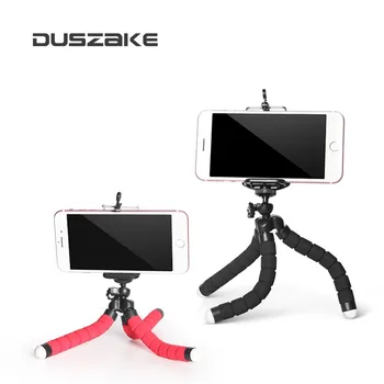 

DUSZAKE Tripod for Phone Table Mini Tripod for Camera Stand Plastic Flexible Octopus Tripod Gorillapod For iPhone Samsung Xiaomi