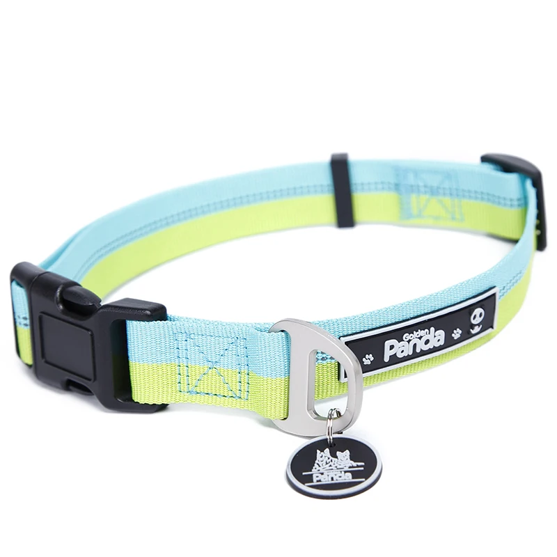 

Reflective Pet Collar Strength Nylon Webbing Pet Tracking Adjustable Led Dog Collar For Small Medium Large Dogs