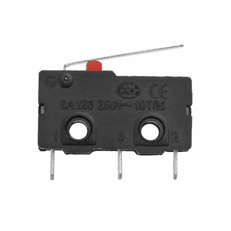 

Limit Switch 3Pin N/O N/C 5A 250V AC KW11-3Z Micro Switch for 3D Printer Part Roller Lever Endstop