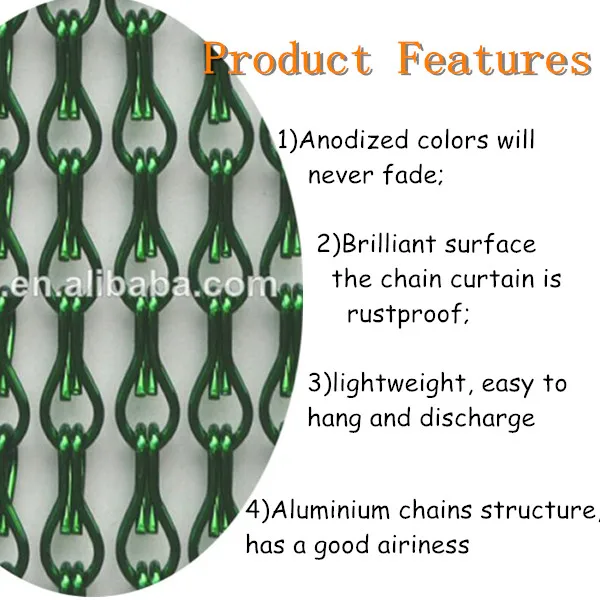 Высококачественная алюминиевая цепь fly шторы