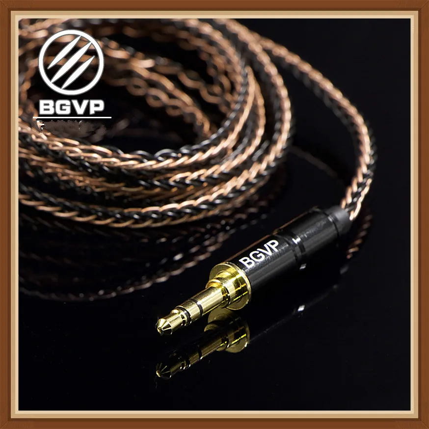 Наушники-вкладыши BGVP 5N 160 Core гибридный кабель 2 5 мм 3 4 сменные Hi-Fi наушники