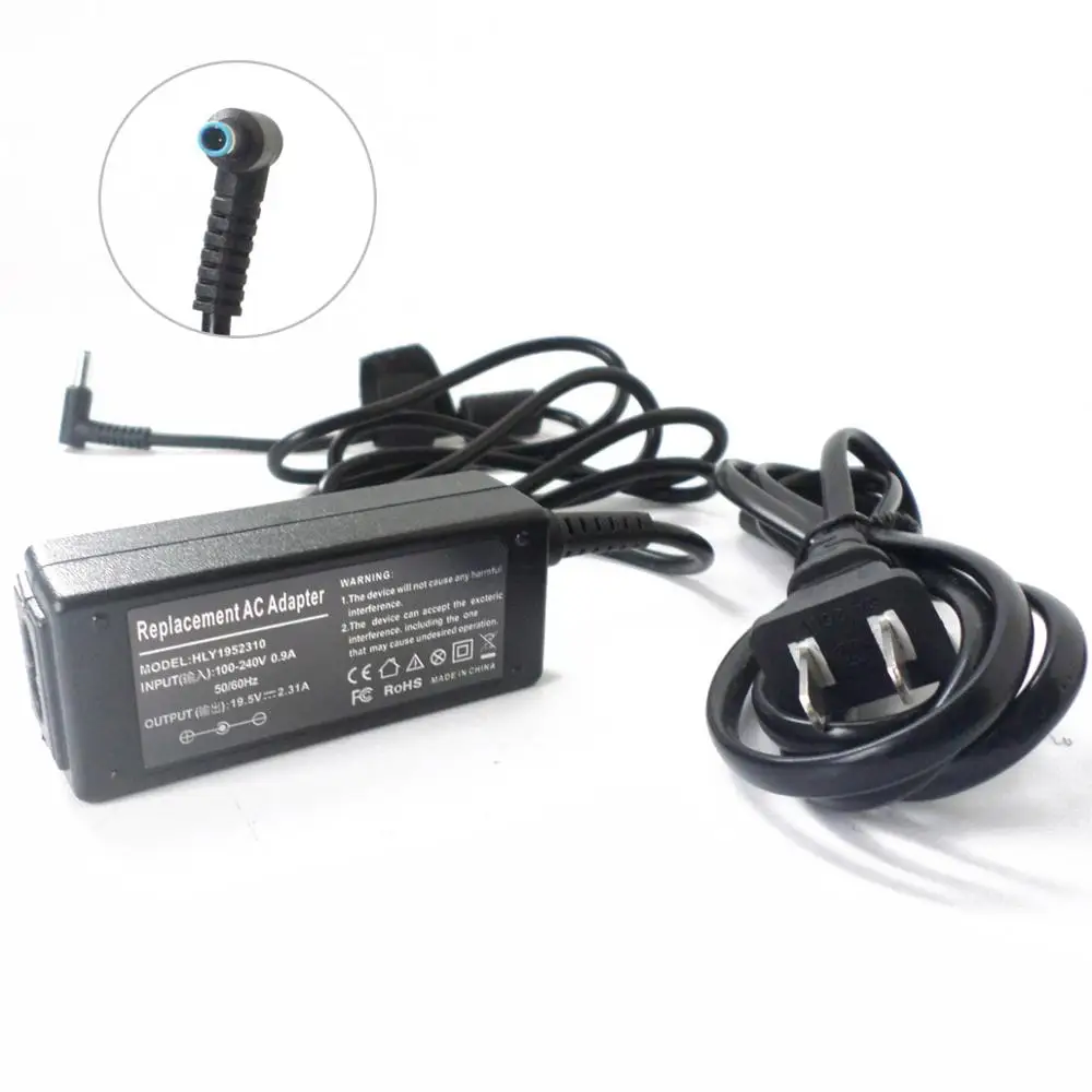 

NEW 45w AC Adapter Battery Charger For HP 15-F009WM SPLIT X2 13-M010DX 13-M110ea E0W59UA ADP-45WD B 1450-32HJ Power Supply Cord