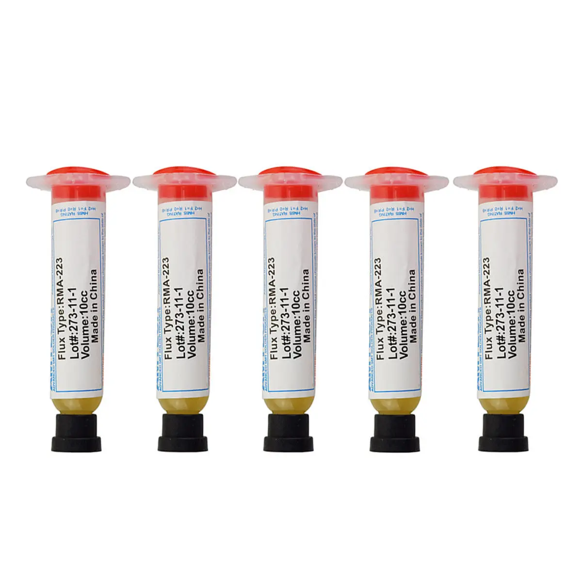 5pcs Soldering Paste Flux Grease Volume 10cc RMA 223 Mechanic solder