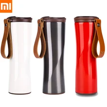 01 KissKissFish Мока 430 мл портативная умная кофейная чашка дорожная кружка из нержавеющей стали с OLED сенсорным экраном температурный дисплей