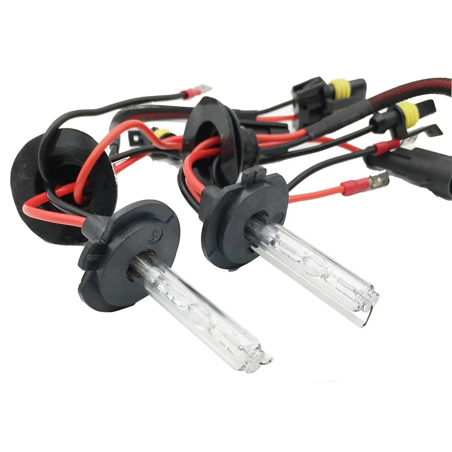 2Pcs 12V 55W Xenon H1 HID Conversion Kit H7 H3 H4 H11 9005 9006 HB3 HB4 H8 h9หลอดไฟไฟหน้ารถ3000K