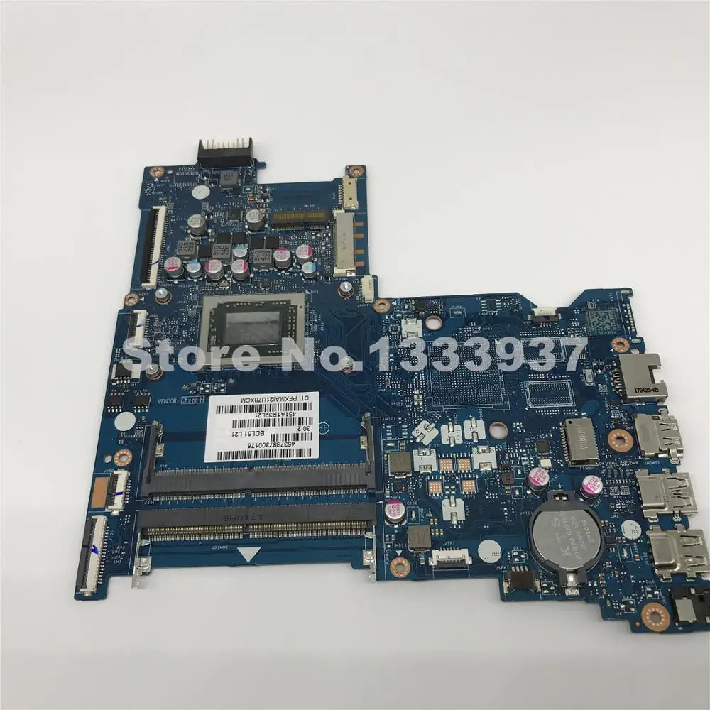 854957-001 909256-001 для HP 15-BA 15Z-BA 15-ba058n Материнская плата ноутбука LA-D713P A10-9600P материнская |
