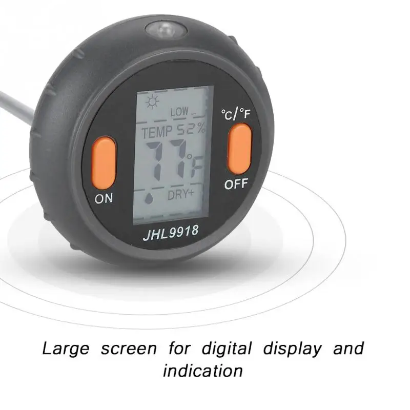

Electronic Soil Detector Temperature Humidity Moisture Test Meter Tester