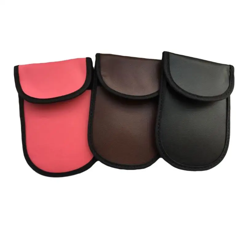 

2pcs Anti-theft Car Mobile Phone Signal Blocking Bag Radiation Degaussing Rest Shield For Privacy Protection Auto Accessories