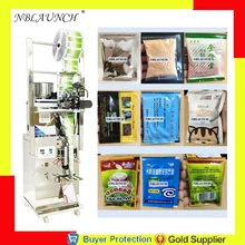 Автоматическая машина для взвешивания и заполнения 3-стороннее освещение упаковочная машина для запайки закуски Чай порошок сока травы медицины ПЭТ Еда Семена с бесплатной доставкой