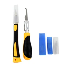 Скальпель ножи 11 Шт. Ножи Нож Дерево DIY Гравировка Скульптурные Долото Деревообрабатывающая Резки PCB ПЛАТЫ Ремонт Резак для Бумаги