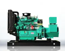 China weifang 3 phase diesel genset 24KW diesel generator with K4100D diesel engine and brushless alternator and base fuel tank 5kw mini silent diesel generator 6 25kva all in one genset
