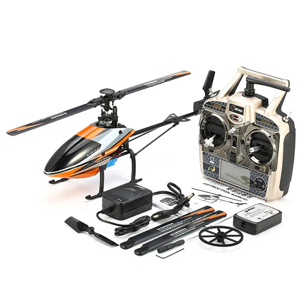 WLtoys V950 2 4G 6CH 3D6G бесщеточный двигатель беспилотный Радиоуправляемый вертолет RTF
