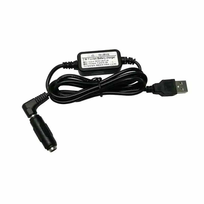 2 в 1 блок питания для Lipo батареи зарядный кабель провод Fatshark FPV Goggles RC Battery|Детали и