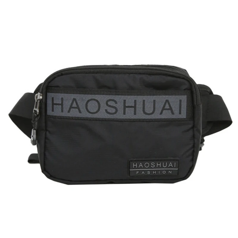 Мужской нейлоновый ремень дорожные нагрудные сумки деньги сотовый телефон чехол мульти-карман мода высокого качества мужской талии хип забавная сумка на пояс
