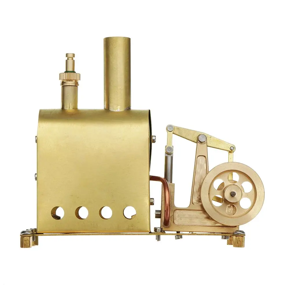 

Microcosm Mini Steam Boiler Steam Engine Model Gift Collection DIY Stirling Engine Retro Model School Educational Equipment New